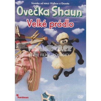 Ovečka Shaun Veľké prádlo DVD