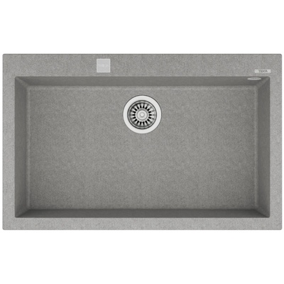 Teka Мивка Teka ForSquare 72.40 TG, Гранит, Авт. клапан, За шкаф, 80 см, Каменносив (115230001)