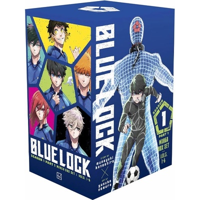 Kodansha Blue Lock Season 1 Part 1 Manga Box Set