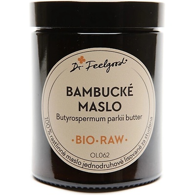 Dr. Feelgood BIO and RAW bambucké maslo 120 ml