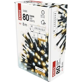 Emos D4AN04 LED vánoční řetěz 8 m