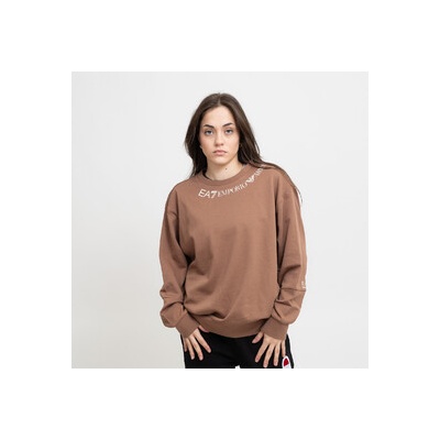 EA7 Emporio Armani Sweatshirt hnedá