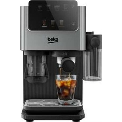 Beko CED 7524 X černý/stříbrný