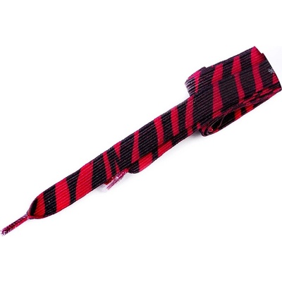 Tobby ZEBRA Dětské elastické ploché červené/černé