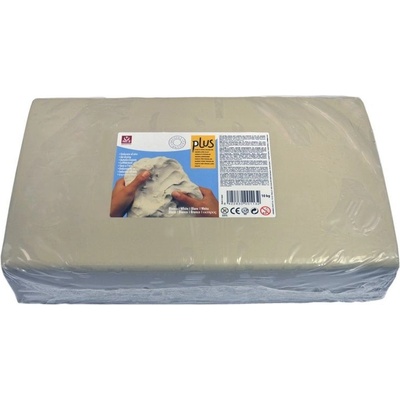 Keramická hmota Plus bez výpalu 10 kg přírodní bílá – Zbozi.Blesk.cz