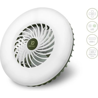 Delphin Ventilátor Se Světlem Ventix 4400 mAh