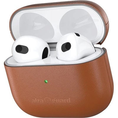 AlzaGuard Genuine Leather Case na AirPods 2021 AGD-ACL7C