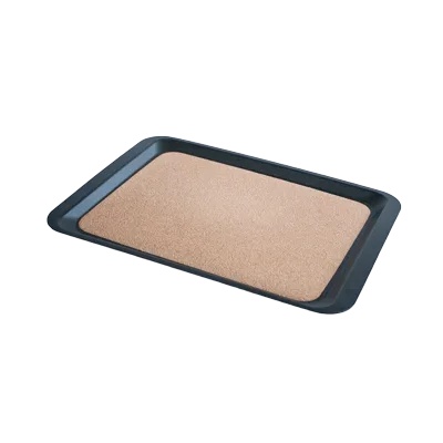 Kulsan KN-Табла с корково покритие правоъгълна ЧЕРНА 32x44xh2cm (4432C/3244MS) (0136624)