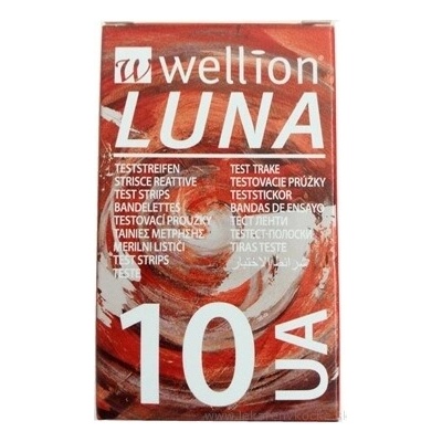 Wellion LUNA UA Testovací proužky 10 ks