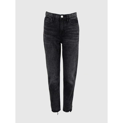 GAP dievčenské džínsy mom black 877295-00