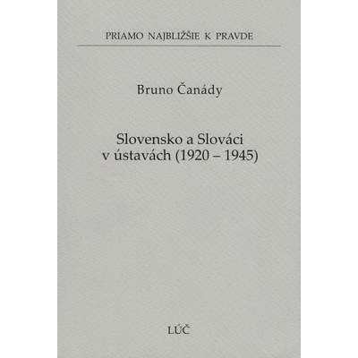 Slovensko a Slováci v ústavách 1920 - 1945 - 60