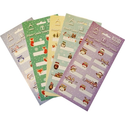 Vánoční jmenovky na dárky 12ks – Hledejceny.cz