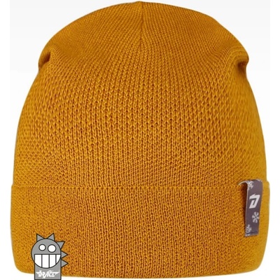 Dráče Merino pletená čiapka Dráča Urban 15 horčicová