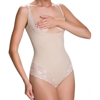 Image 1 of Eldar Моделиращо боди с открито деколте в бежово VaniliaEH-29388-BEŻOWY - Бежов, размер S