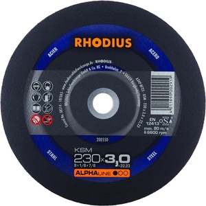  диск за метал Ф230х3.0 rhodius ksm (200550)