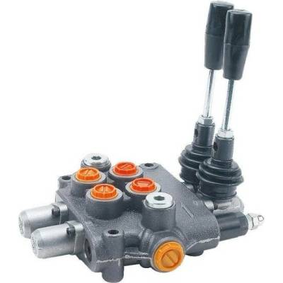 AMA dvoupáčkový hydraulický rozvaděč 40l typ BASIC H