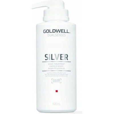 Goldwell Silver 60Sec Maska na šedivé vlasy 500 ml