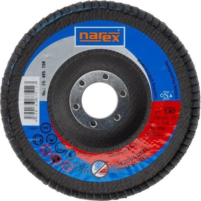 Narex Kotouč brusný lamelový 125 x 22,23 mm ZA 60 65405180