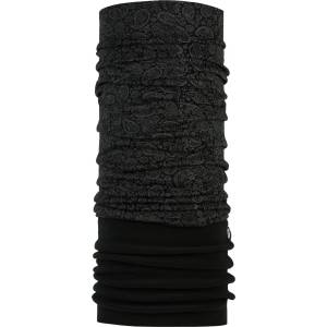 P. A. C P. A. C. Мъжки шал P. A. C. Merino Fleece Tube scarf - Paisley Black - размер One Size (203-2386-0511)