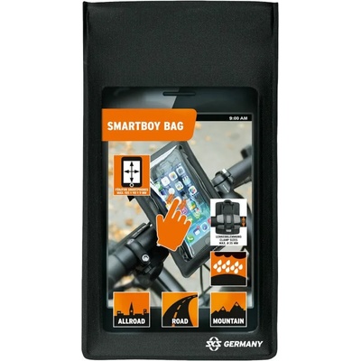 SKS Germany SmartBoy Чанта за кормило Black XL (S11625)