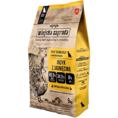 Wiejska Zagroda krůta s jehněčím M 9 kg