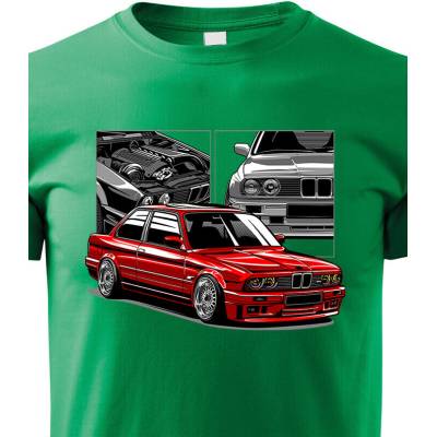 Dětské tričko BMW E30 M3 ZelenáCanvas Dětské tričko Bezvatriko.cz 1848