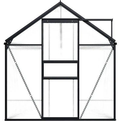 Shumee antracitový hliníkový 7,03 m²