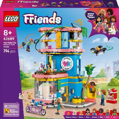 Конструктор LEGO Friends - Къща на клуба на приятелите в Хартлейк Сити (42689) (42689)