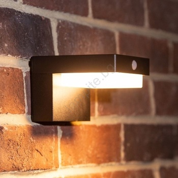 Zuma Line WT33811-LED Соларен стенен LED GRID 4, 5W 2000mAh IP44 черен (ZL0848)