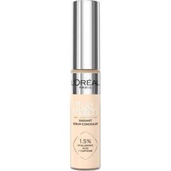 L'Oréal True Match Radiant Serum Concealer озаряващ и грижовен коректор 11 ml нюанс 1.5N