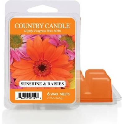 Kringle Candle Country Candle Sunshine & Daisies vonný vosk 64 g