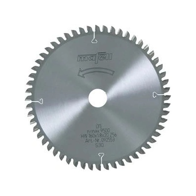Mafell 160 x 1,2/1,8 x 20 mm, Z 56, FZ/TZ Pilový kotouč (092553)