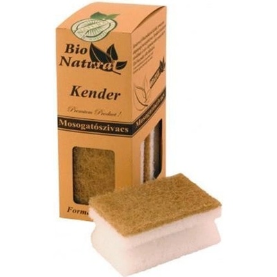 BIO NATURAL, konopná Špongia na riad, 4 ks