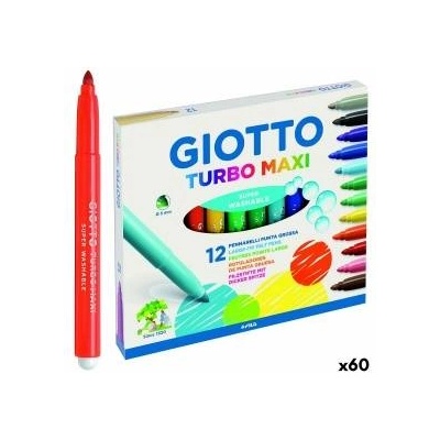 GIOTTO Комплект Химикали с Филц Giotto Turbo Maxi Многоцветен (60 броя)