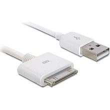 Delock 83411 USB napájecí a datový kabel iPhone 3 a 4, 20cm, bílý