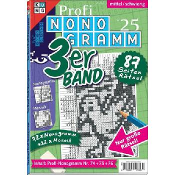 Profi-Nonogramm 3er-Band Nr. 25