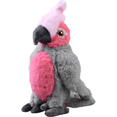 Beppe papoušek Kakadu šedo růžový 28 cm