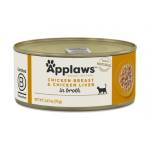 Applaws - месни хапки пилешко филе и дробчета за котки 70 гр 1029CE-A
