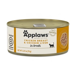 Applaws - месни хапки пилешко филе и дробчета за котки 70 гр 1029CE-A