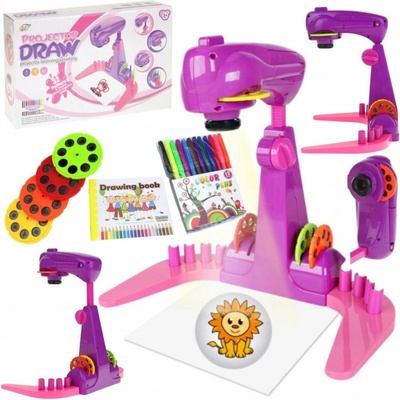 Hračka G21 Kreslicí projektor růžový 628 30A