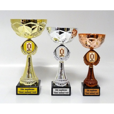 VIZINGR Kulová sedma poháry 507-L305 Emblém již v ceně 507-L305/27 cm bronz