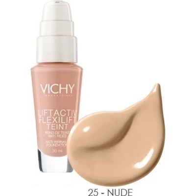 Vichy Фон дьо тен против бръчки с лифтинг ефект 40+ със SPF20 телесен , Vichy Liftactiv Flexiteint SPF20 25 Nude 30ml