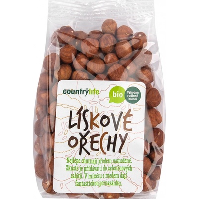 Country Life Lískové Orechy 250 g