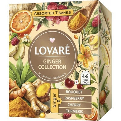 Lovaré Ginger Tea 32 sáčků