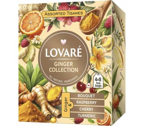Lovaré Ginger Tea 32 sáčků