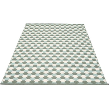 Pappelina Зелен и тюркоазен килим за открито и закрито 180x275 cm Dana Army - Pappelina (DN1G1827)