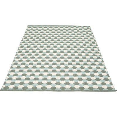 Pappelina Зелен и тюркоазен килим за открито и закрито 180x275 cm Dana Army - Pappelina (DN1G1827)