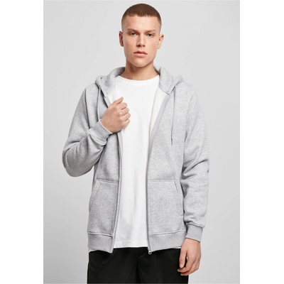 Build Your Brand pánska mikina BY012 Heather Grey