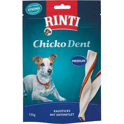 Finnern Rinti Extra Chicko Dent Medium kachna 150 g