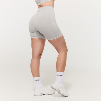 GymBeam Дамски безшевни шорти Lift Grey L